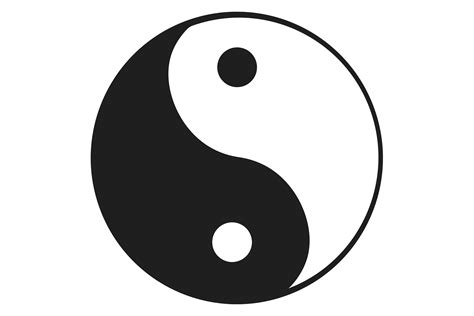 Yin and Yang Symbol. Ancient Chinese Bal Graphic by ladadikart ...