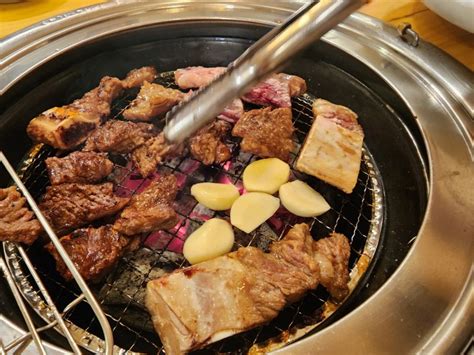 마산 오동동 맛집 회식or환갑파티 한우 판문점 숯불갈비 네이버 블로그