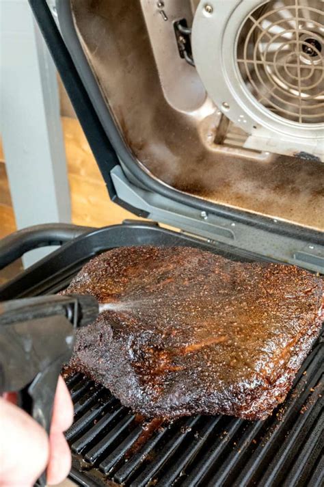 how long to cook brisket in ninja woodfire grill