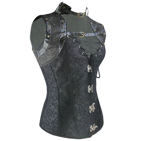 Steel Boned Black Corset With Jacket Desirous Dominus 44 00