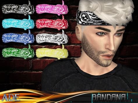 The Sims Resource Ade Caleb Bandana