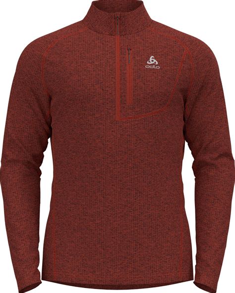 ODLO Mid Layer 1 2 Zip TENCIA Ketchup Melange Online Kaufen