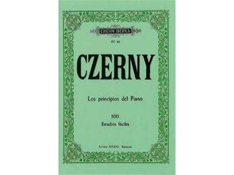 Livro Los Principios Del Piano 100 Estudios Faciles De Karl Czerny