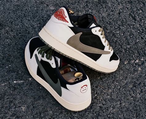 Travis Scott x Air Jordan I Low OG WMNS Olive实照释出 NOWRE现客