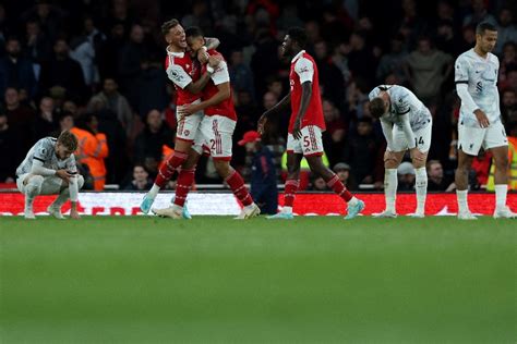 Arsenal Recupera Liderança Da Premier Ao Vencer Liverpool Que Segue Em Crise Esportes Dp