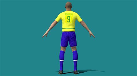 Ronaldo De Lima Brazil Model - TurboSquid 2002028