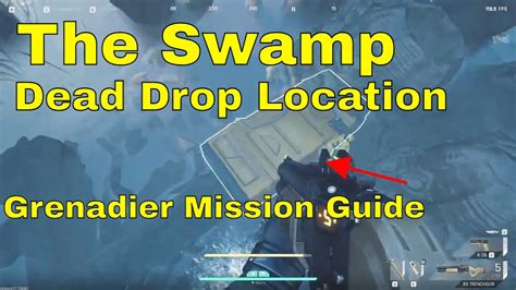 Grenadier Mission Dead Drop Location The Swamp In Bright Sands