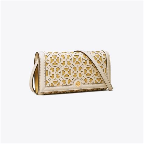 Portefeuille Bandouli Re T Monogram D Coup Au Laser Femme Sacs