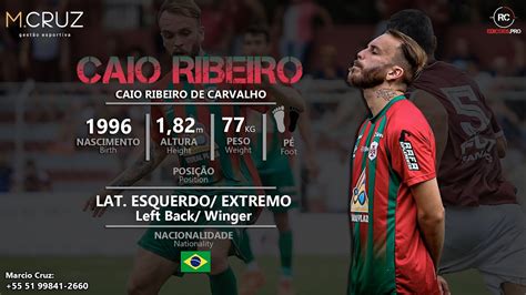 Caio Ribeiro Lat Esquerdo Extremo Left Back Winger 2022 23