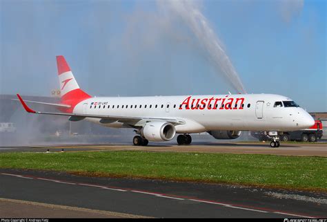 Oe Lwd Austrian Airlines Embraer Erj Lr Erj Lr Photo By