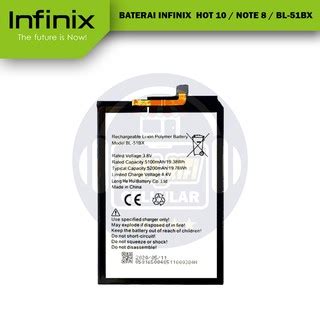 Jual Baterai Batre Battery Batrai Infinix HOT 10 NOTE 8 BL 51BX BL51BX ORIGINAL Shopee Indonesia