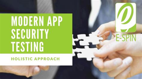 Holistic Approach To Modern Application Security Testing Ast Youtube