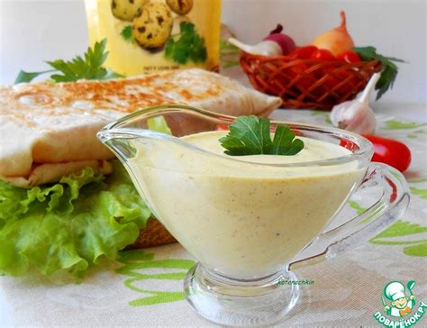 Настоящий соус для шавермы - пошаговый рецепт » Женский Мир