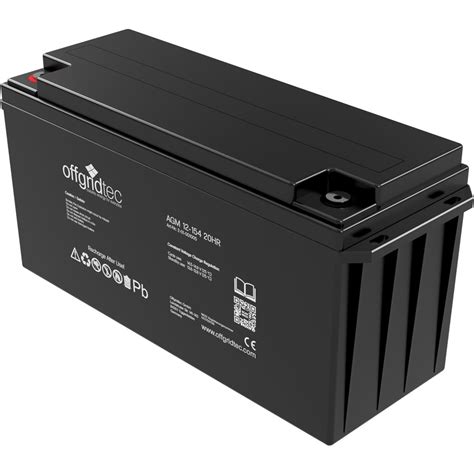 Offgridtec AGM 154Ah 20HR 12V Deep Cycle Solar Battery