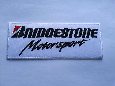 Bridgestone Motorsport Sew Iron On Patch Motorsports Motor Racing