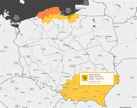 GDDKiA Katowice on Twitter Uwaga kierowcy Prognozowane są opady