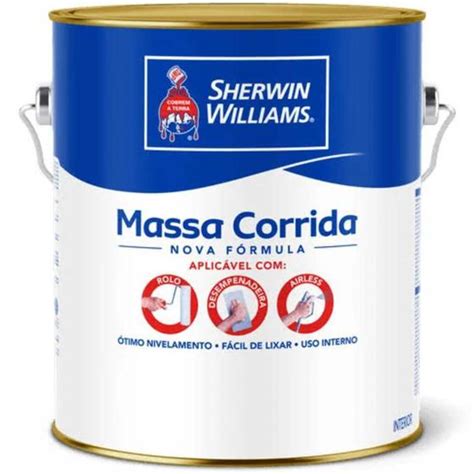 Massa Corrida Metalatex 36 Litros 2620001 Sherwin Williams Massa