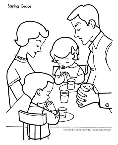 Praying Coloring Book | Coloring Pages | Coloring books, Coloring pages ...