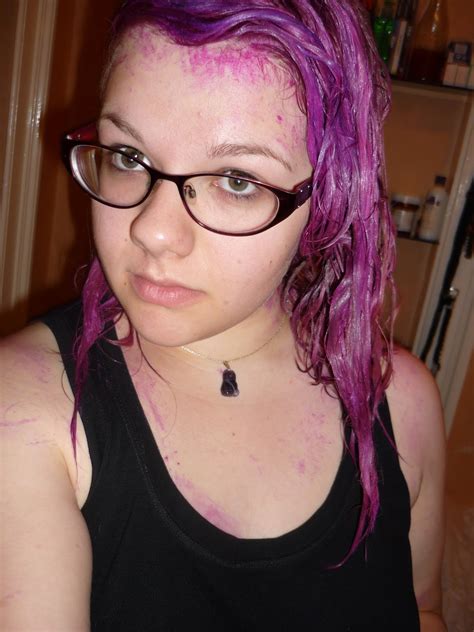 Hollys Blarg Dye Your Hair Purple With Schwarzkopf Live Color Xxl