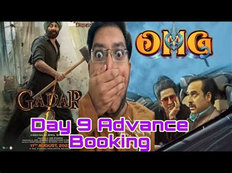 Gadar Vs Omg Advance Booking Report Day Gadar Day