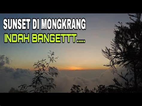 Indahnya Sunset Di Bukit Mongkrang Mdpl Tawangmangu Magetan