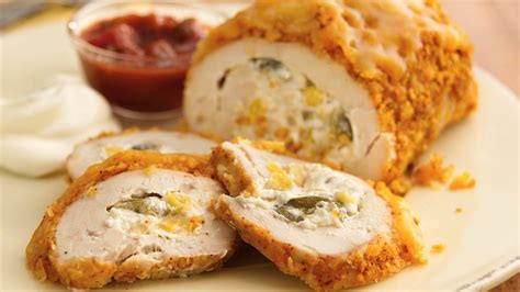 Southwestern Cheese Stuffed Chicken Roll Ups Recipe Pillsbury