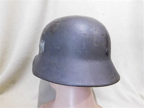 WWII German Heer Helmet M35 Trade In Military