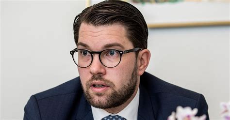 Jimmie Åkesson Om Moderaternas Utspel ”det är Positivt” Svt Nyheter