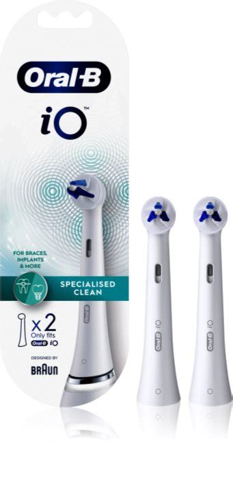 Oral B iO Specialised Clean toothbrush replacement heads 2 pcs | notino.ie