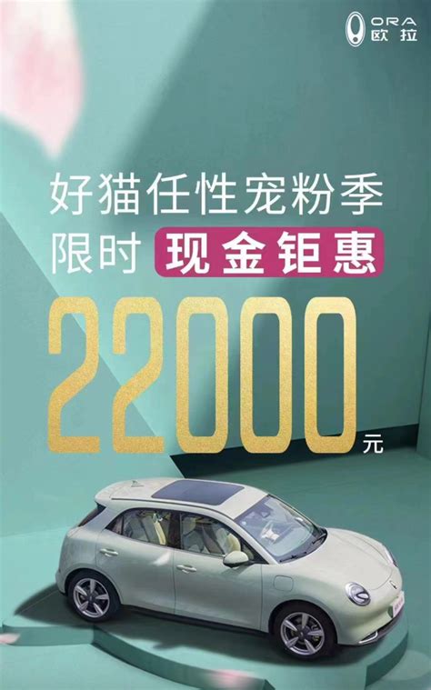 欧拉好猫开启限时钜惠，现金优惠 2 2 万元！ 木可可 木可可