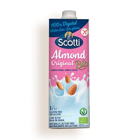 ALMOND ORIGINAL BIO DRINK RISO SCOTTI 1l