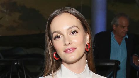 Leighton Meester Dyes Hair Platinum Blonde Leighton Meester Just