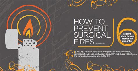 How To Prevent Surgical Fires 6 Specific Steps To Help Reduce The Risk