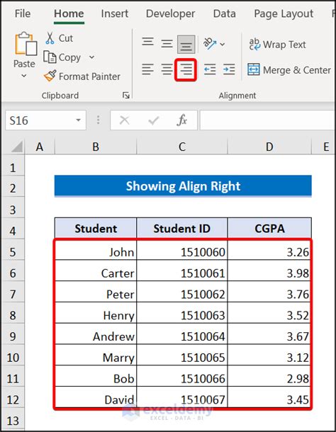 All Types Of Alignment In Excel Explained In Detail Exceldemy