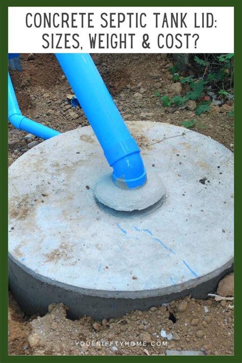 Concrete Septic Tank Lid: Sizes, Weight & Cost | Concrete septic tank ...