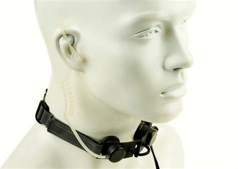 Specwarfare Airsoft. Z Tactical Tactical Throat Mic Headset (FG)