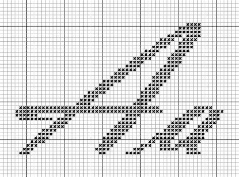 Cursive Cross Stitch Alphabet Pattern, Handwriting Cross Stitch Letters ...