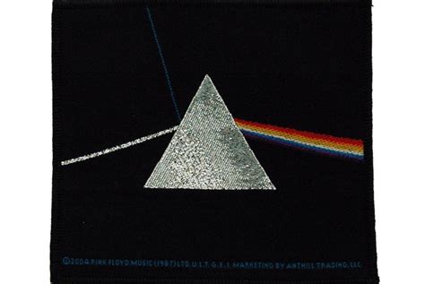 Pink Floyd The Dark Side Of The Moon Woven Patch