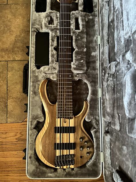 Ibanez 7-String Bass BTB747 - Natural, CASE INCLUDED | Reverb