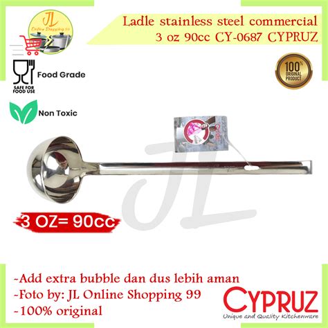 Jual Ladle Soup Stainless SHUMA Irus Bakso Sendok Soup Centong