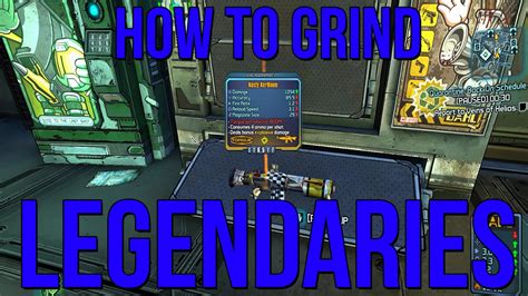 Borderlands The Pre Sequel How To Grind Legendaries Youtube