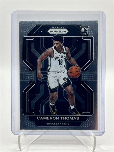 Panini Prizm Cameron Cam Thomas Base Prizm Rookie Brooklyn