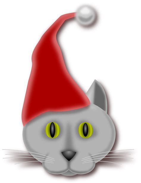 Animated Christmas Cat Free Image Download