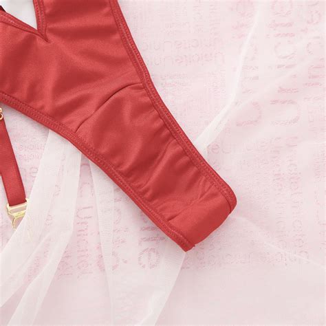 Private Label Custom Lingerie Sets Bondage Women Sexy Lace Lingerie Valentine S Day Christmas