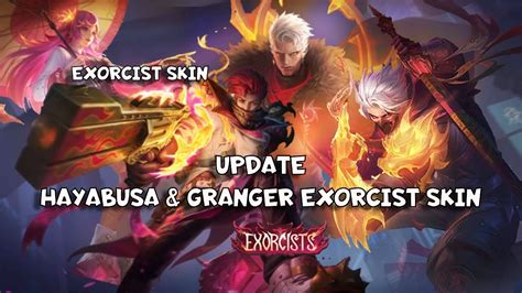 HAYABUSA GRANGER EXORCIST SKIN MOBILE LEGENDS MLBB YouTube