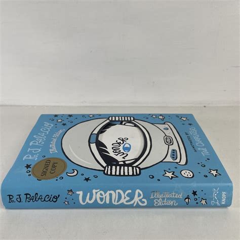 SIGNED First Print WONDER Illustrated By R J Palacio AUTOGRAPHED Book