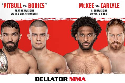 Bellator 286 Sees Patricio Pitbull Defend Title Rival A J McKee