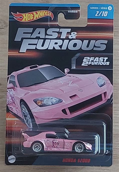 HOT WHEELS HONDA S FAST FURIOUS SZYBCY I WŚCIEKLI BLISTER oficjalne