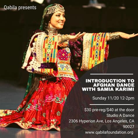 Intro to Afghan Dance with Samia Karimi — Qabila Foundation