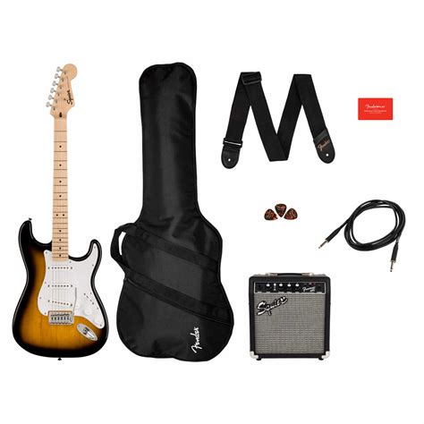 Squier Sonic Stratocaster Pack Color Sunburst